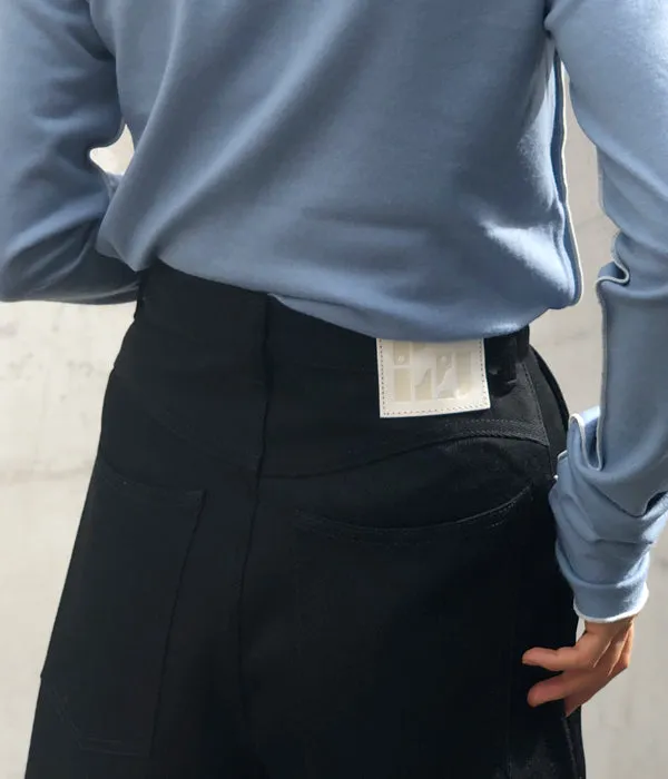 PHEENY/HARD KERSEY HIGH WAIST BALLOON PANTS(BLACK)
