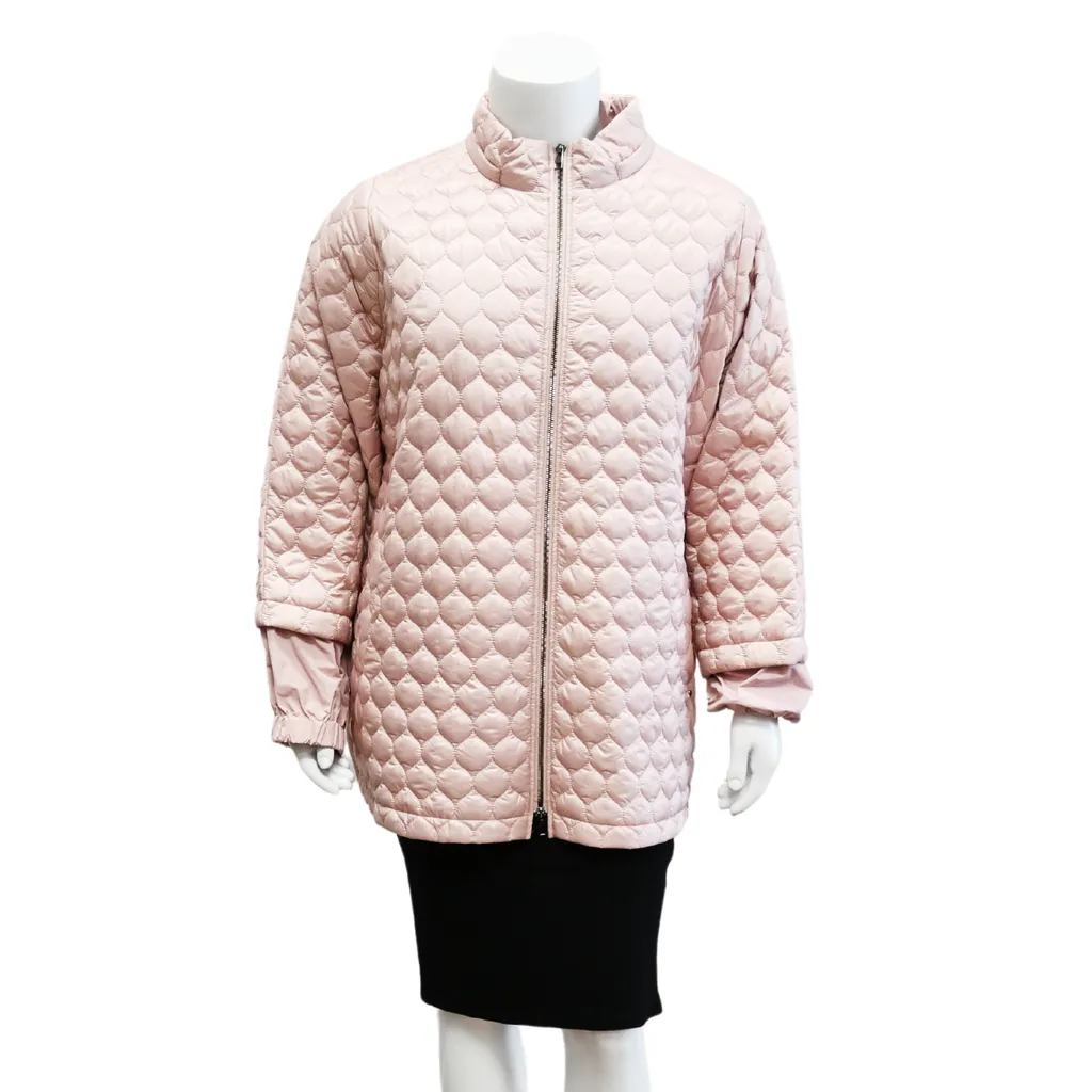 Pink Quilted Coat