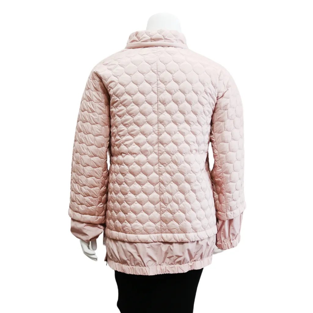 Pink Quilted Coat