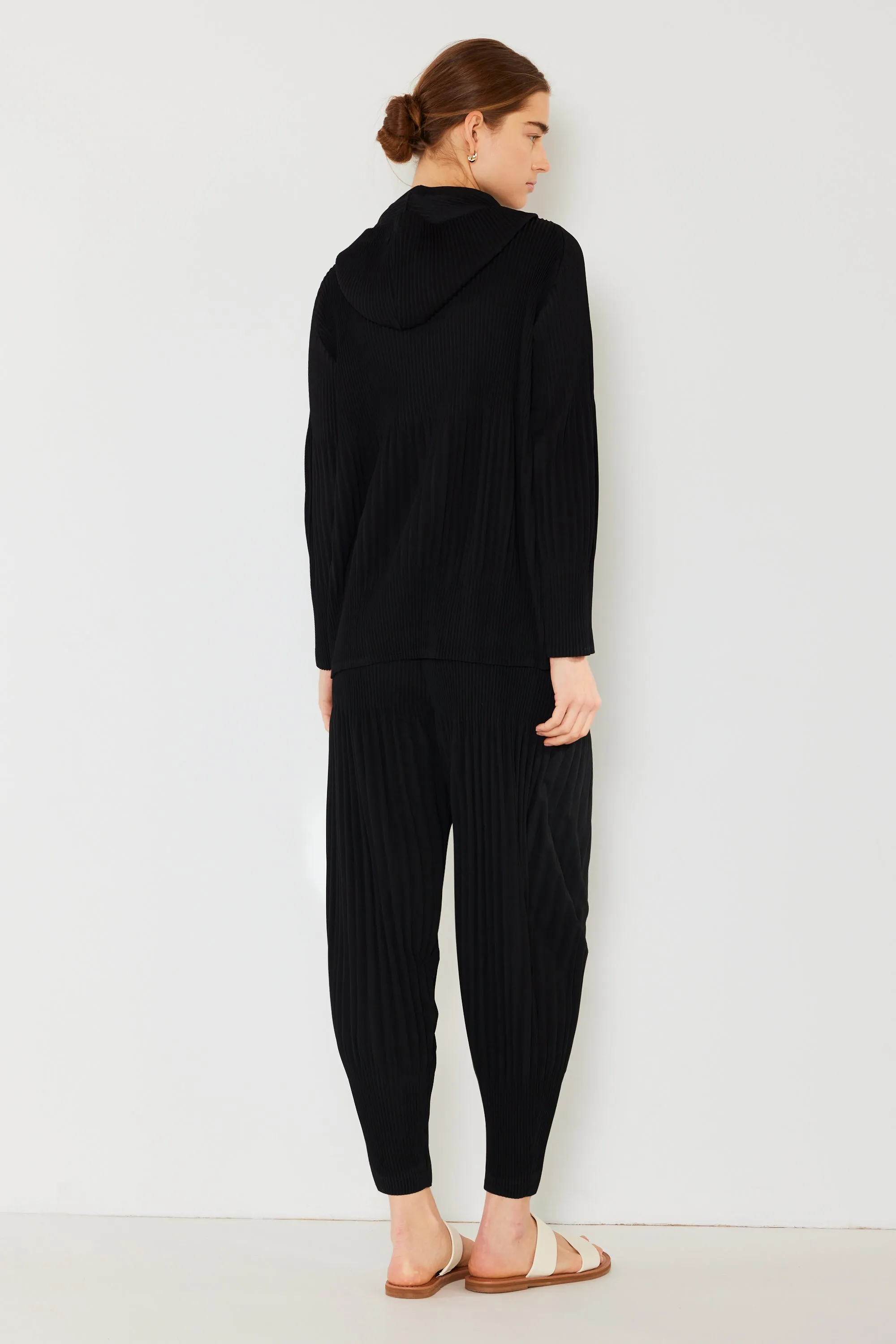 Pleated unisex plisse pants - Style#P05AD