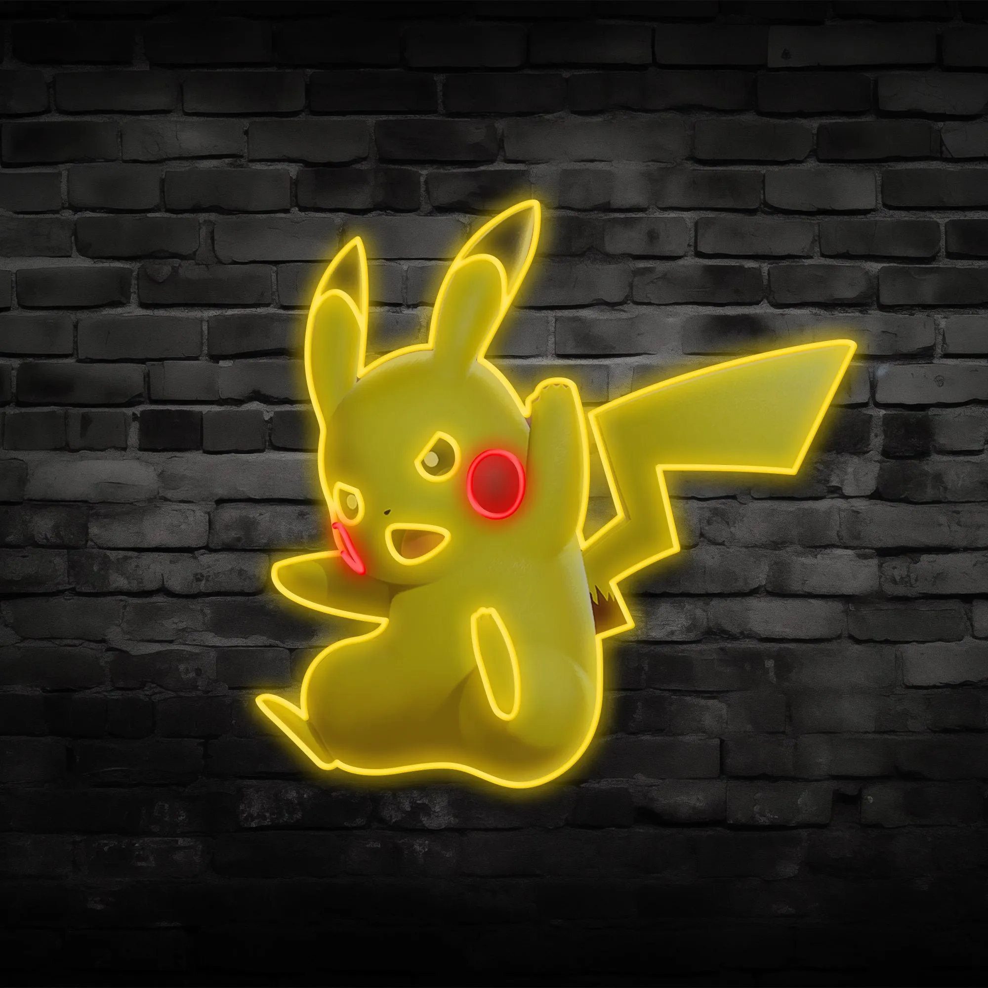 Pokemon Series: Pikachu Neon Light – Adorably Electric, The Perfect Christmas Gift for Kids and Young Pokémon Fans