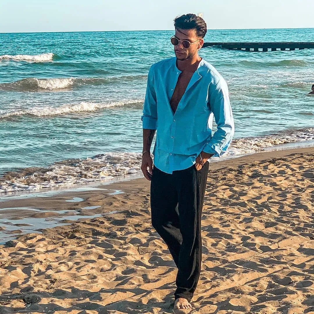 Pologize™ Light Linen Blend Pants