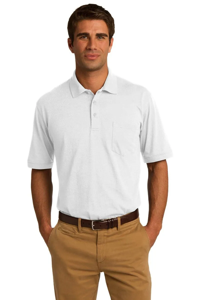 Port & Company ®  Core Blend Jersey Knit Pocket Polo. KP55P