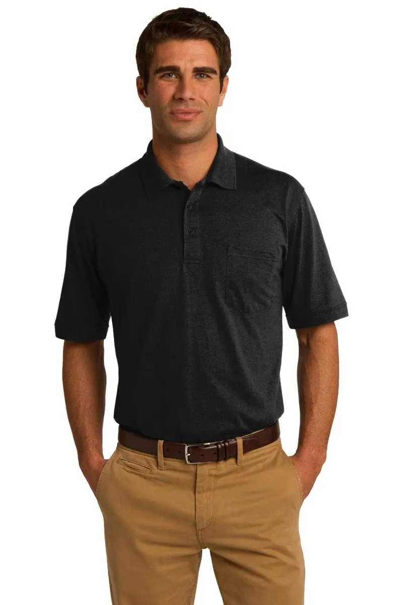 Port & Company ®  Core Blend Jersey Knit Pocket Polo. KP55P