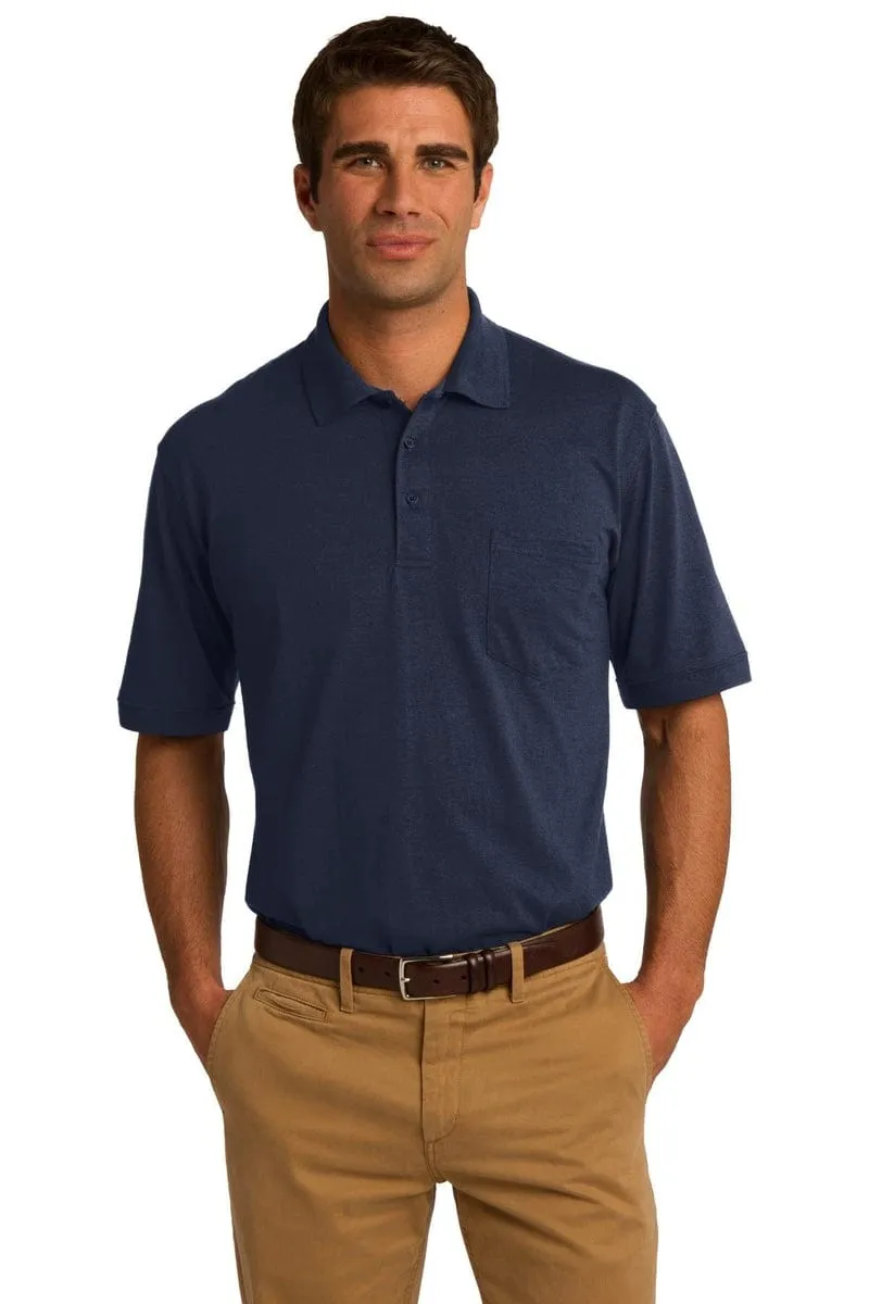 Port & Company ®  Core Blend Jersey Knit Pocket Polo. KP55P