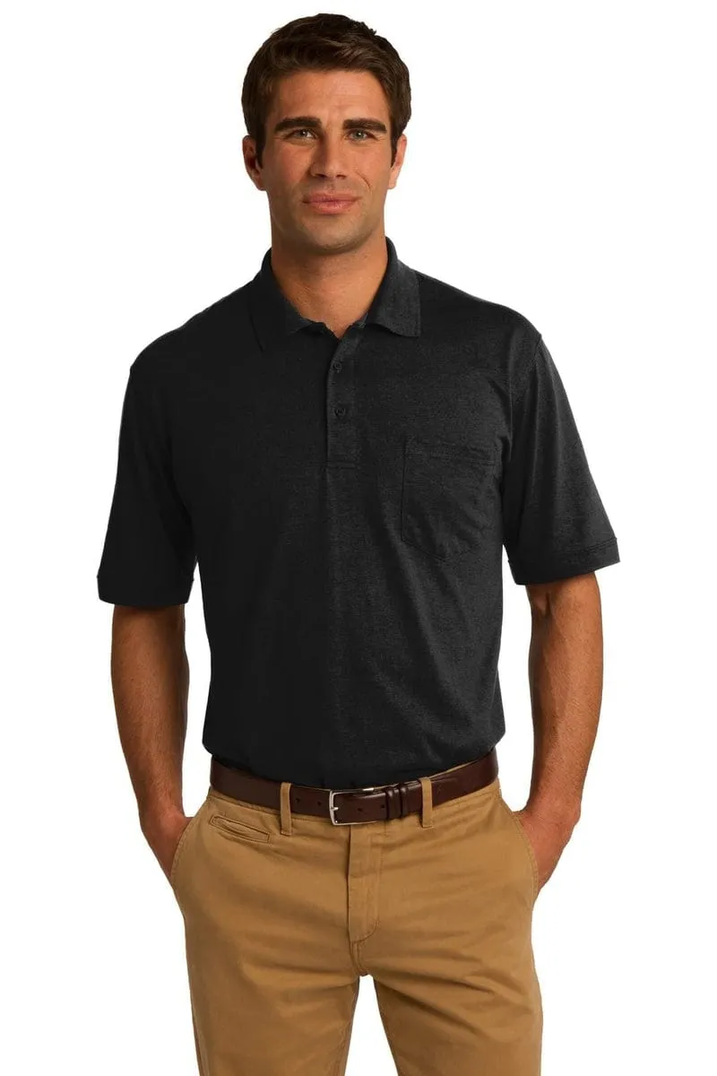 Port & Company ®  Core Blend Jersey Knit Pocket Polo. KP55P
