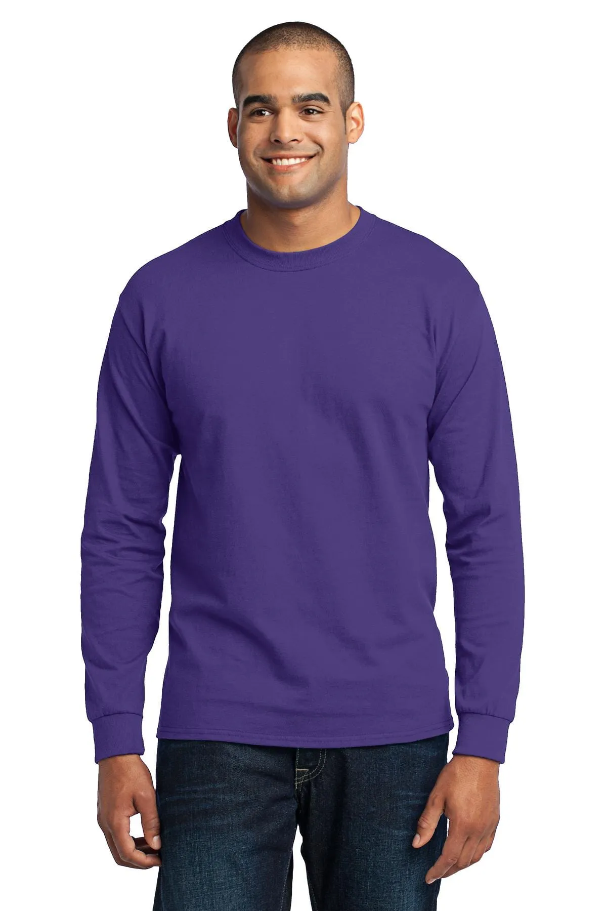 Port & Company PC55LS: Long Sleeve Core Blend Tee