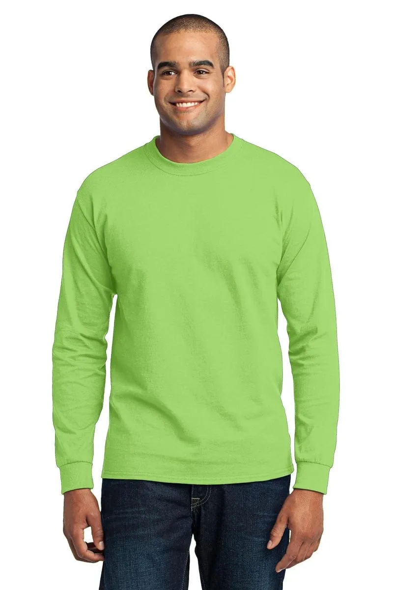 Port & Company PC55LS: Long Sleeve Core Blend Tee