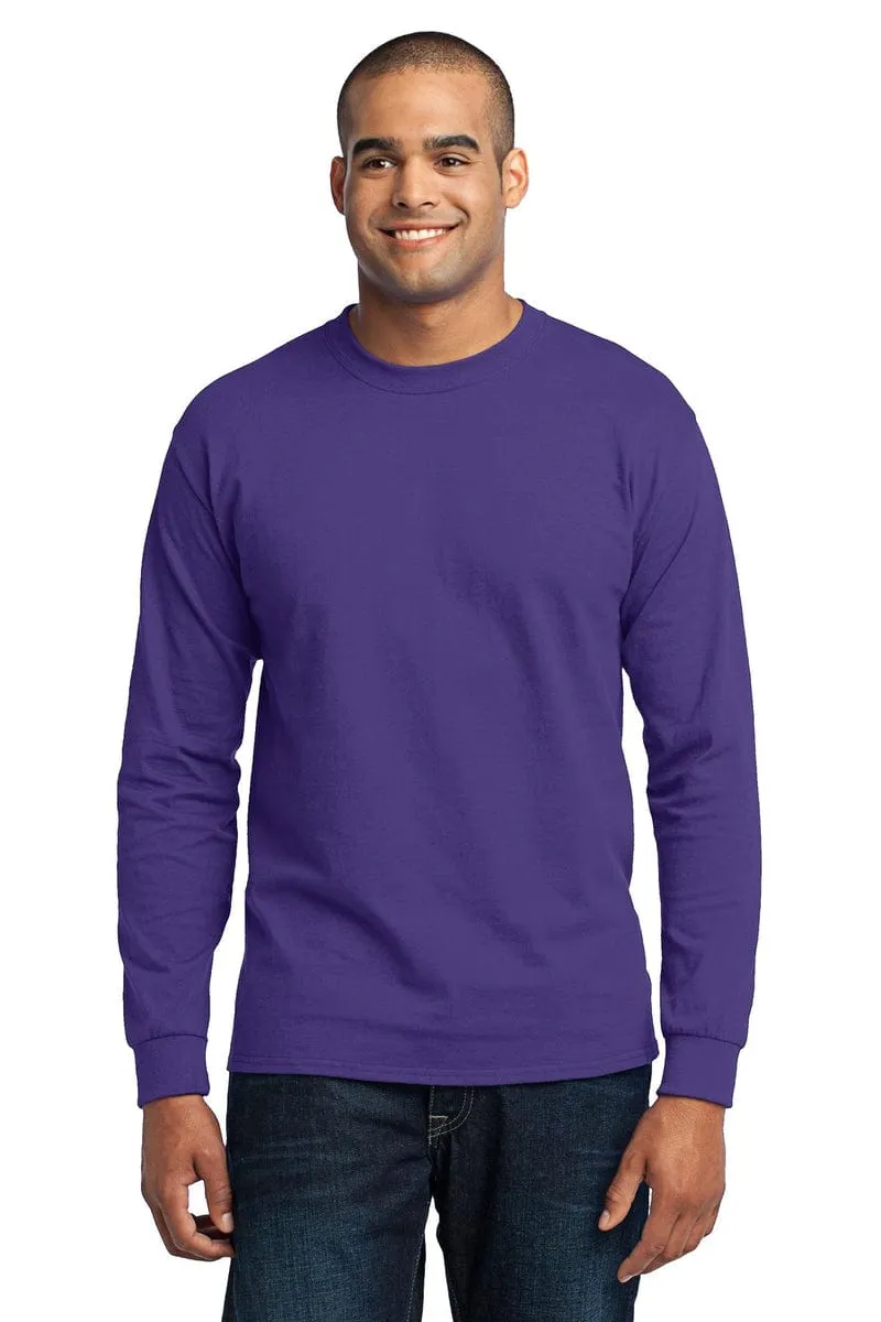 Port & Company PC55LS: Long Sleeve Core Blend Tee