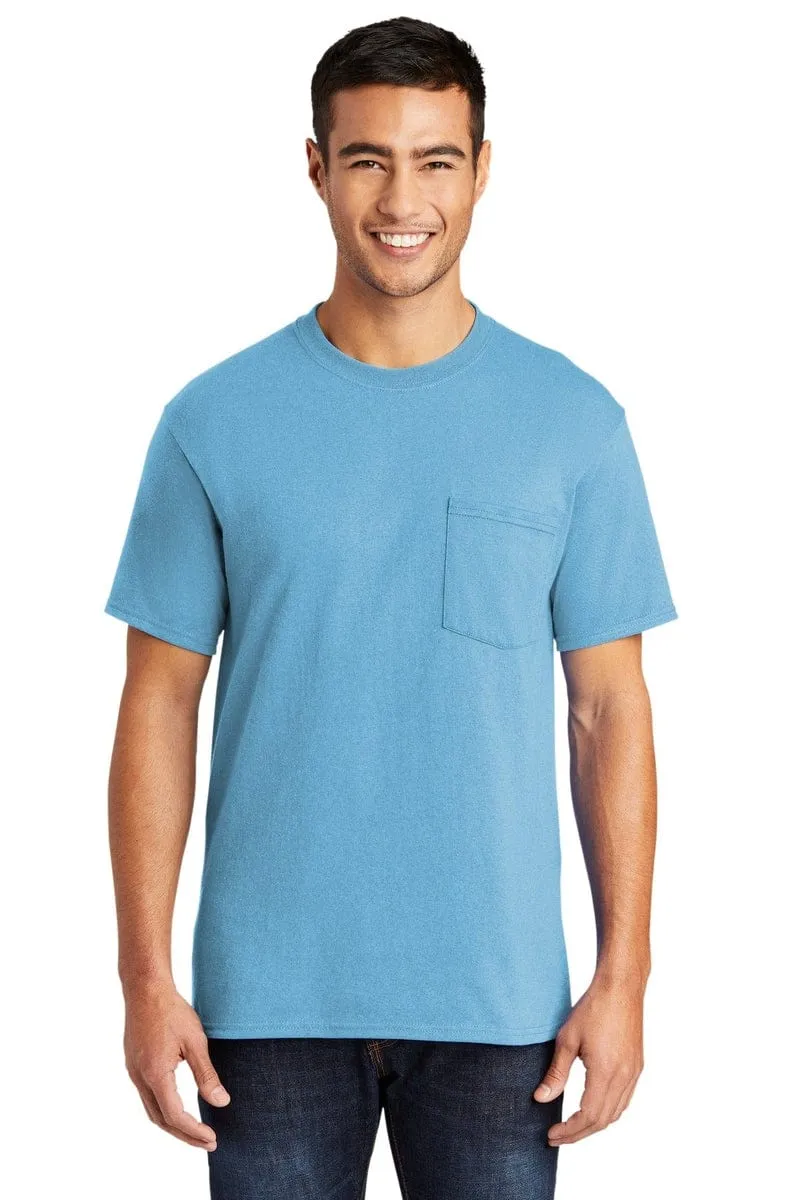 Port & Company ®  Tall Core Blend Pocket Tee. PC55PT