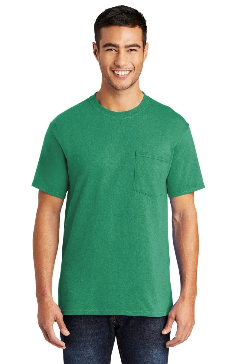 Port & Company ®  Tall Core Blend Pocket Tee. PC55PT