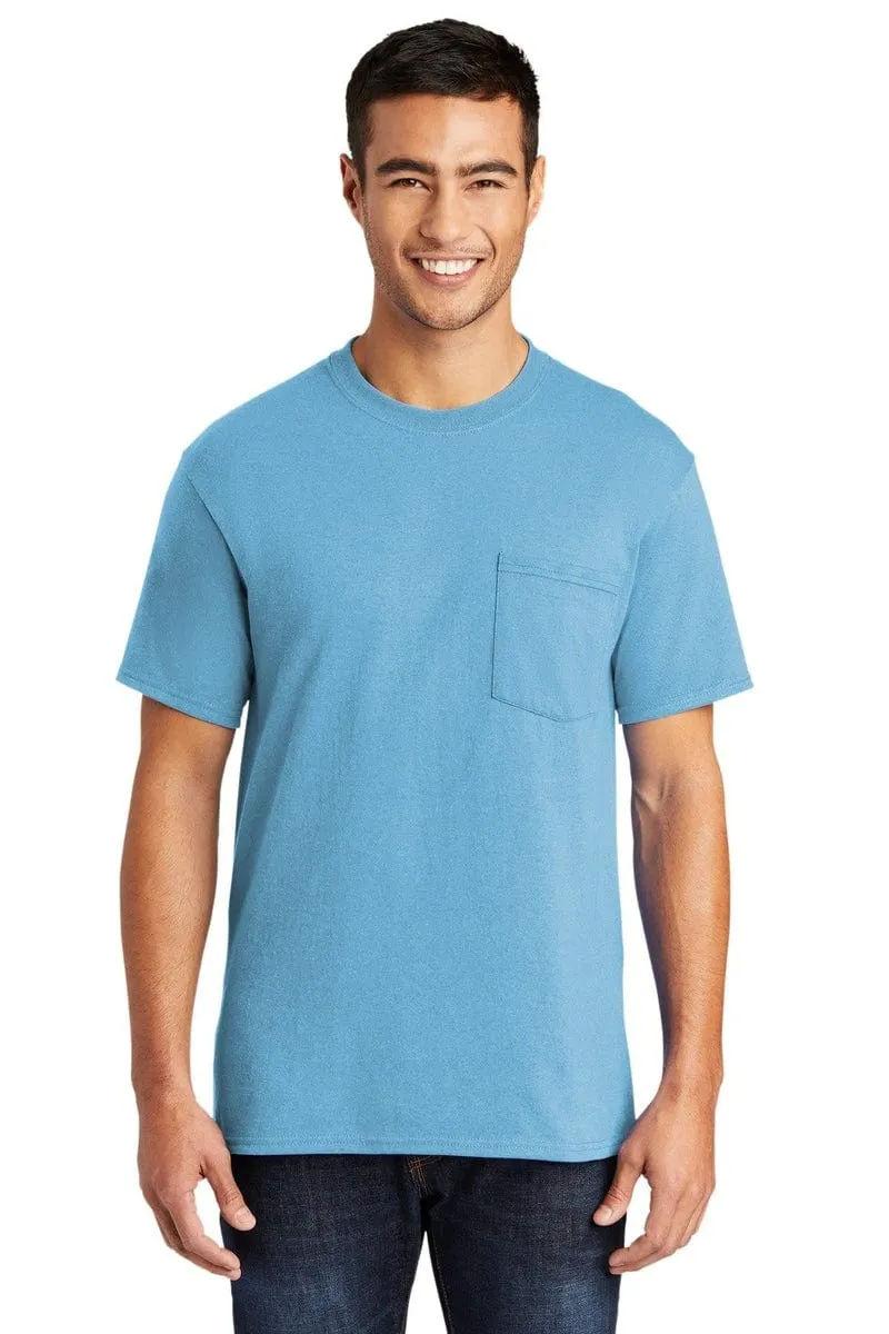 Port & Company ®  Tall Core Blend Pocket Tee. PC55PT