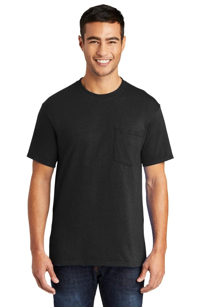 Port & Company ®  Tall Core Blend Pocket Tee. PC55PT