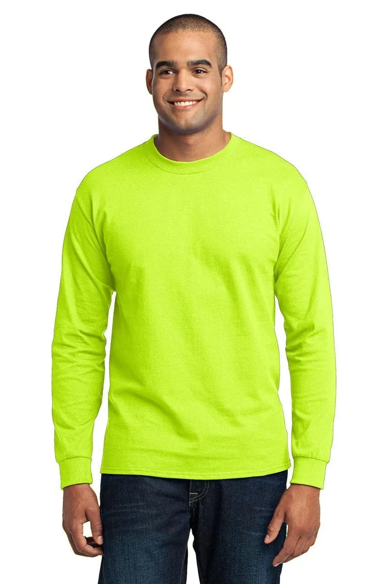 Port & Company ®  Tall Long Sleeve Core Blend Tee. PC55LST