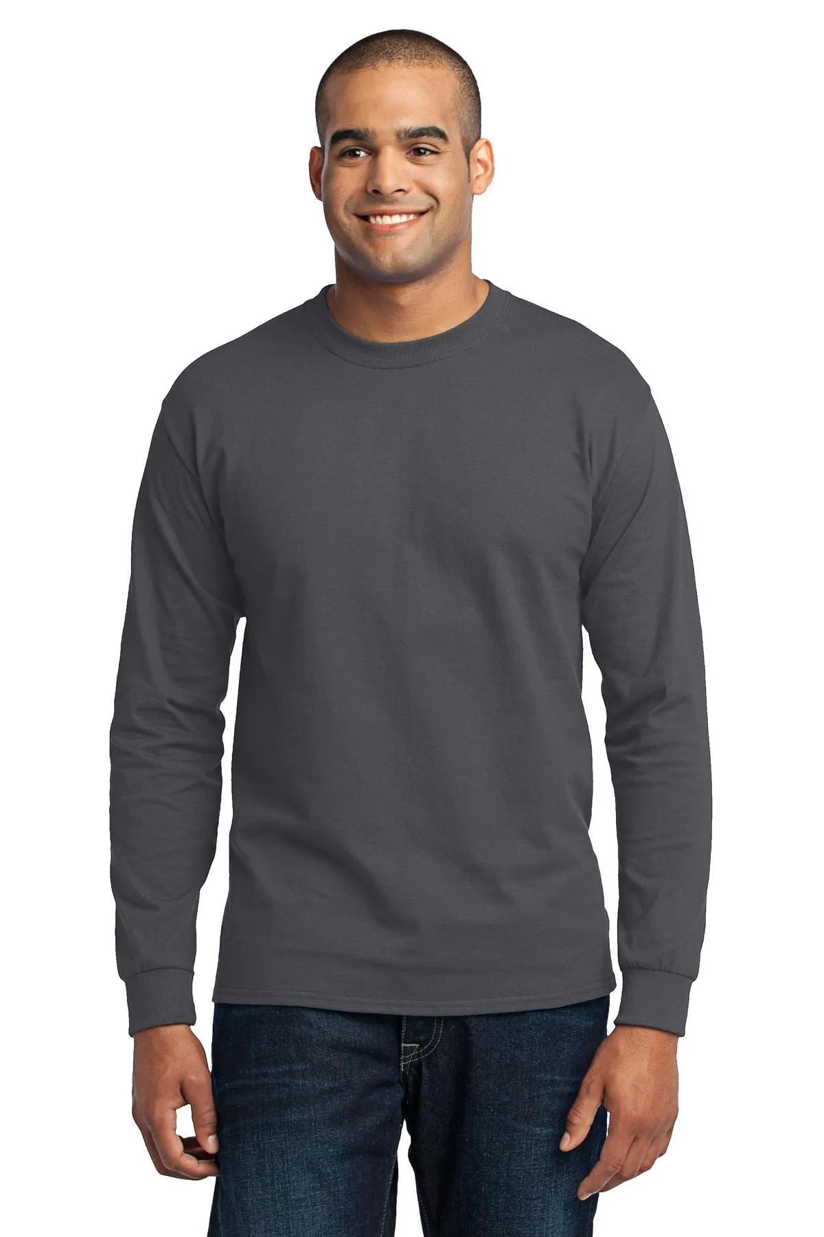 Port & Company ®  Tall Long Sleeve Core Blend Tee. PC55LST