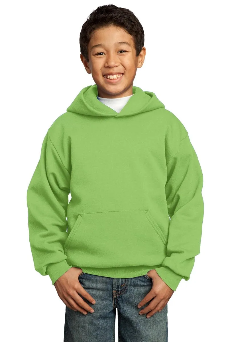 Port & Company ®  - Youth Core Fleece Pullover Hooded Sweatshirt.  PC90YH