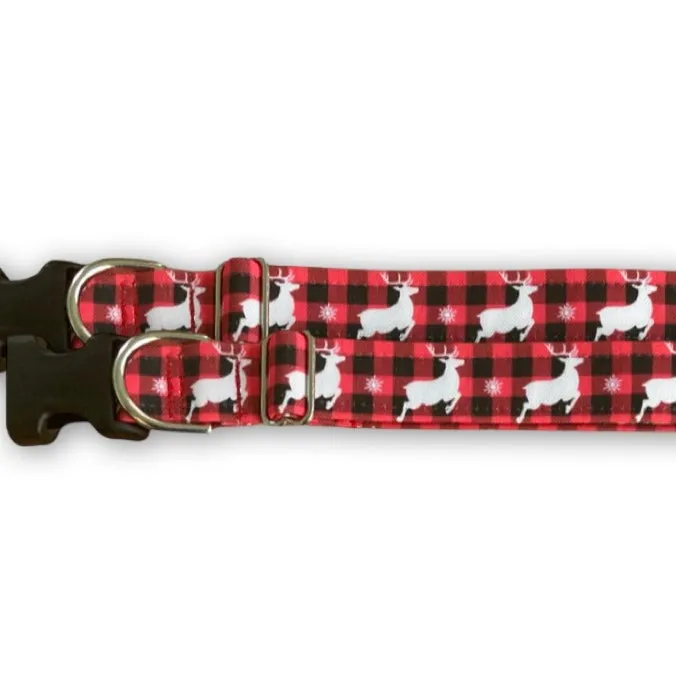 Prancing Reindeer Christmas Collar