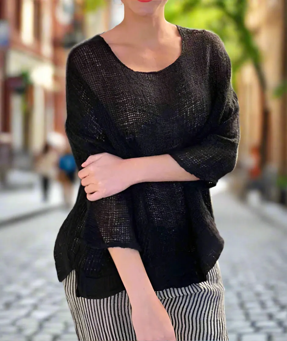 Pre Order La Bottega di Brunella Top Maglia Europa - Campagna Black