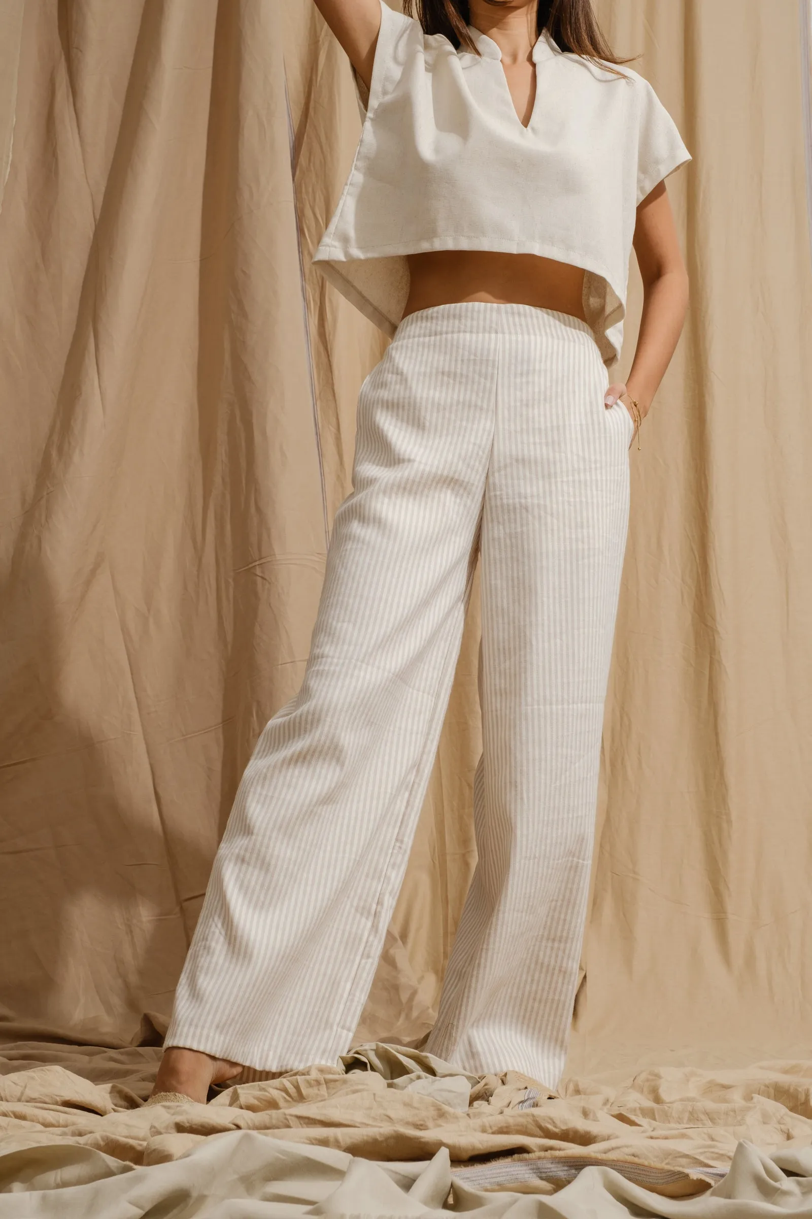 Preorder: Mira Linen Pants