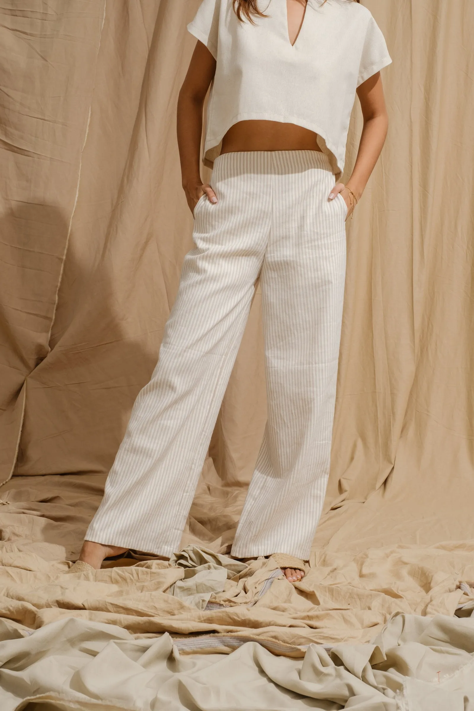 Preorder: Mira Linen Pants