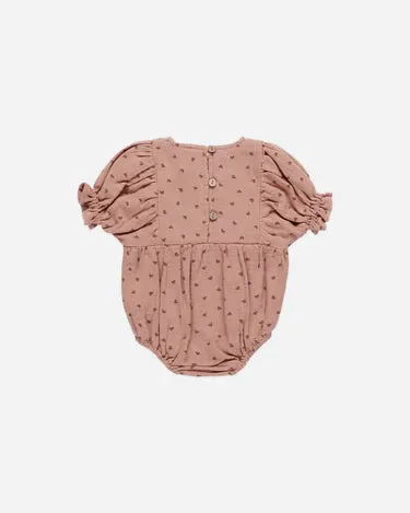 Quincy Mae Cosette Romper, Hearts