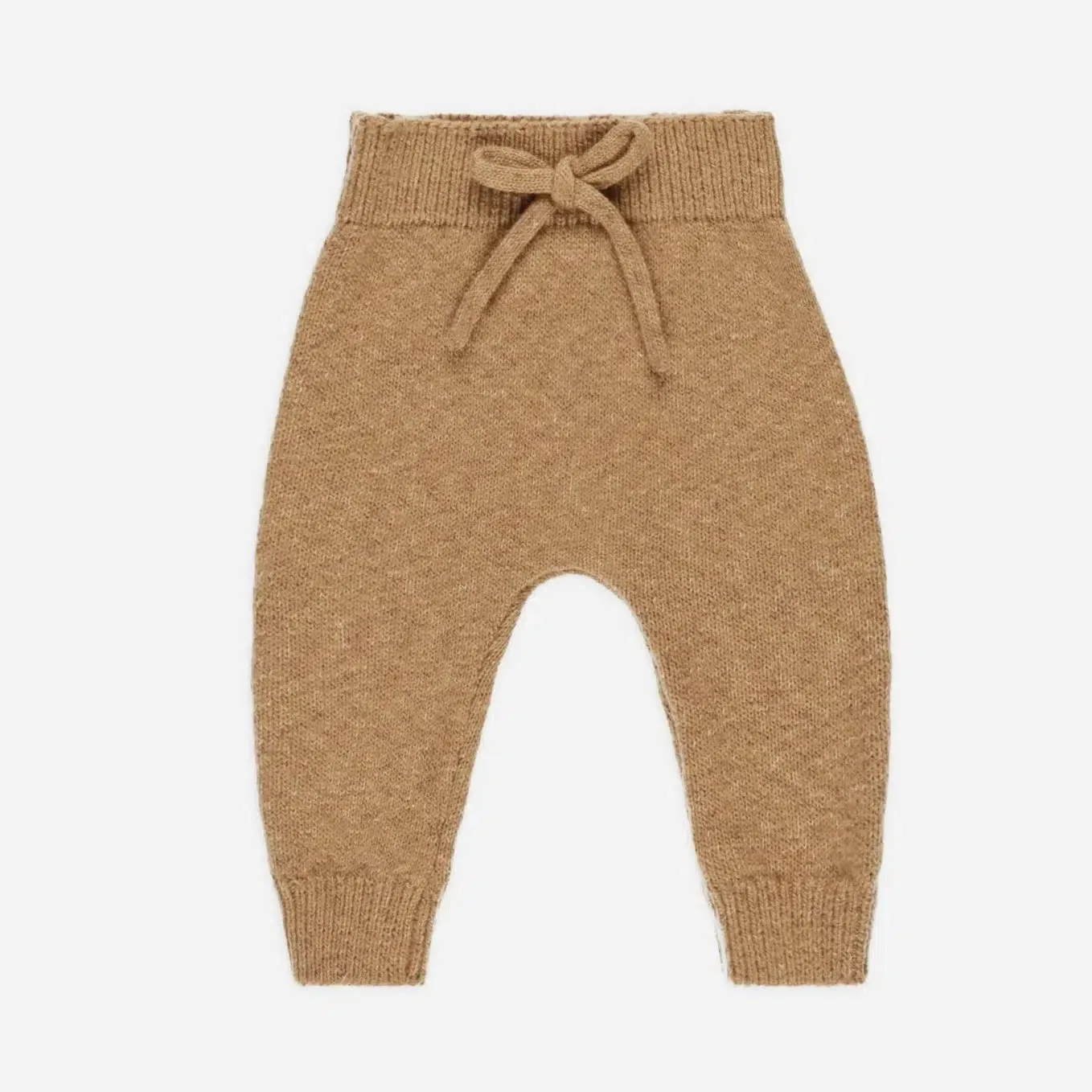 Quincy Mae - Organic Knit Pant - Speckled Golden