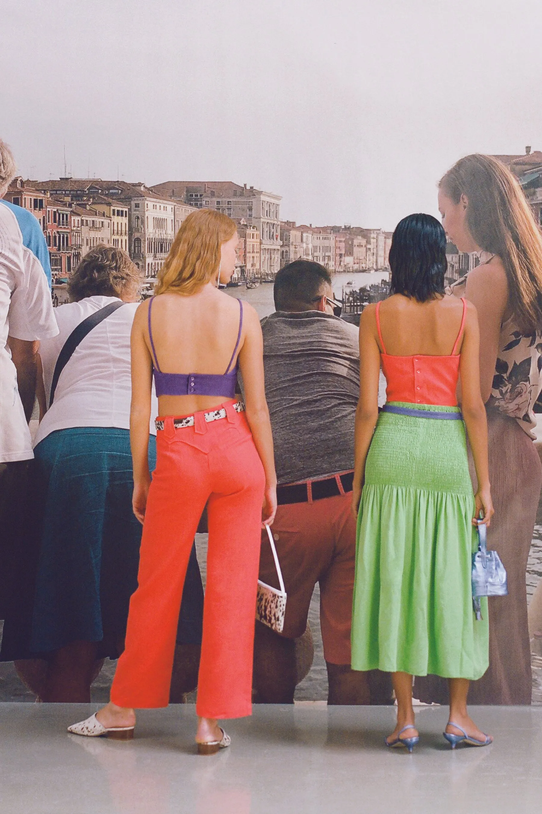 Red Dolar Pant
