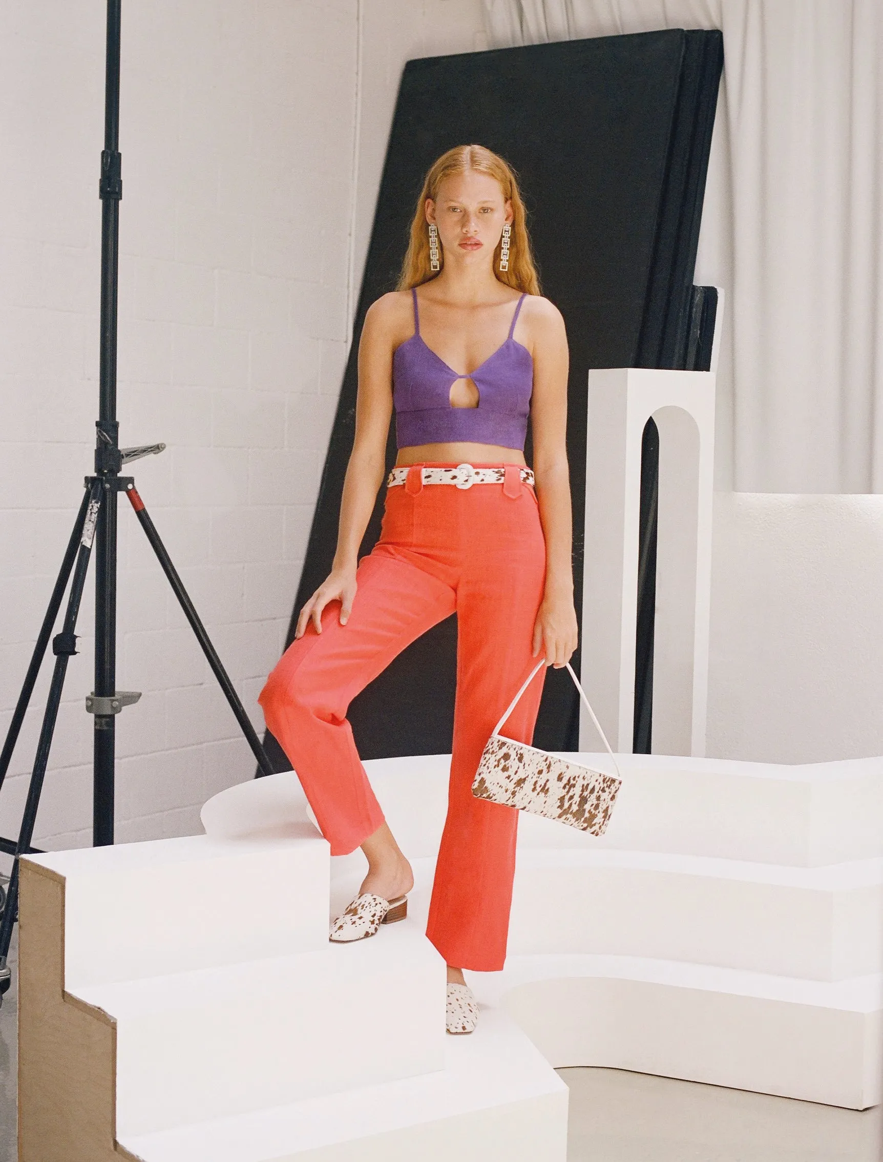 Red Dolar Pant
