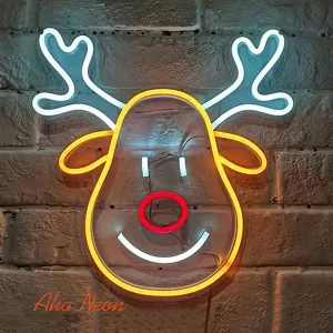 Reindeer Neon Sign