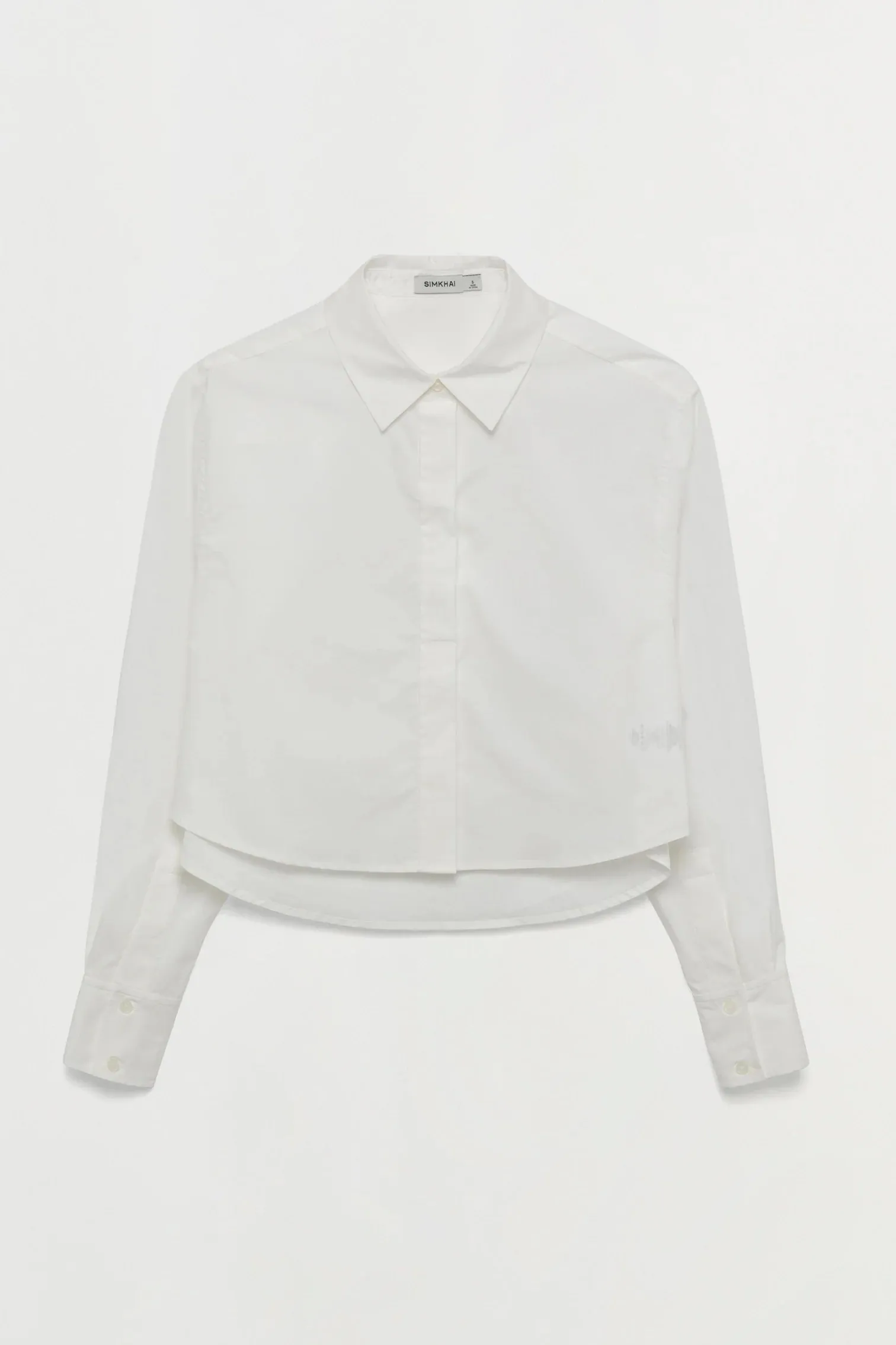 Renata Cropped Button Down Shirt