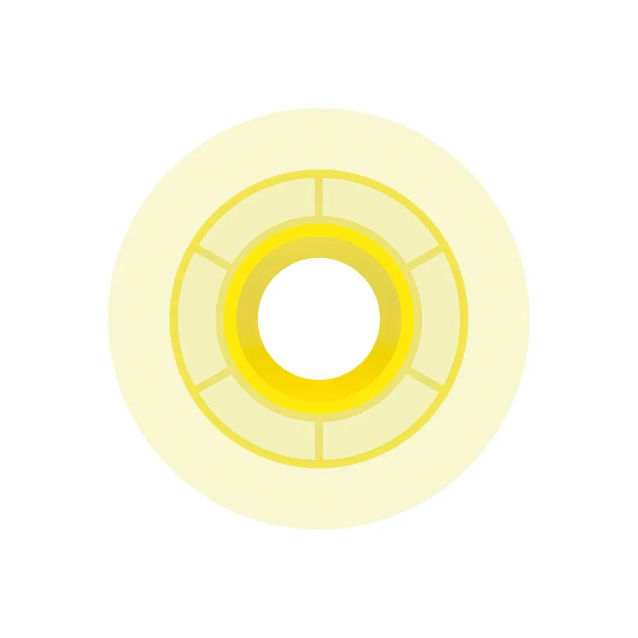 Ricta Clouds High Vis Yellow 78A Wheels 56mm