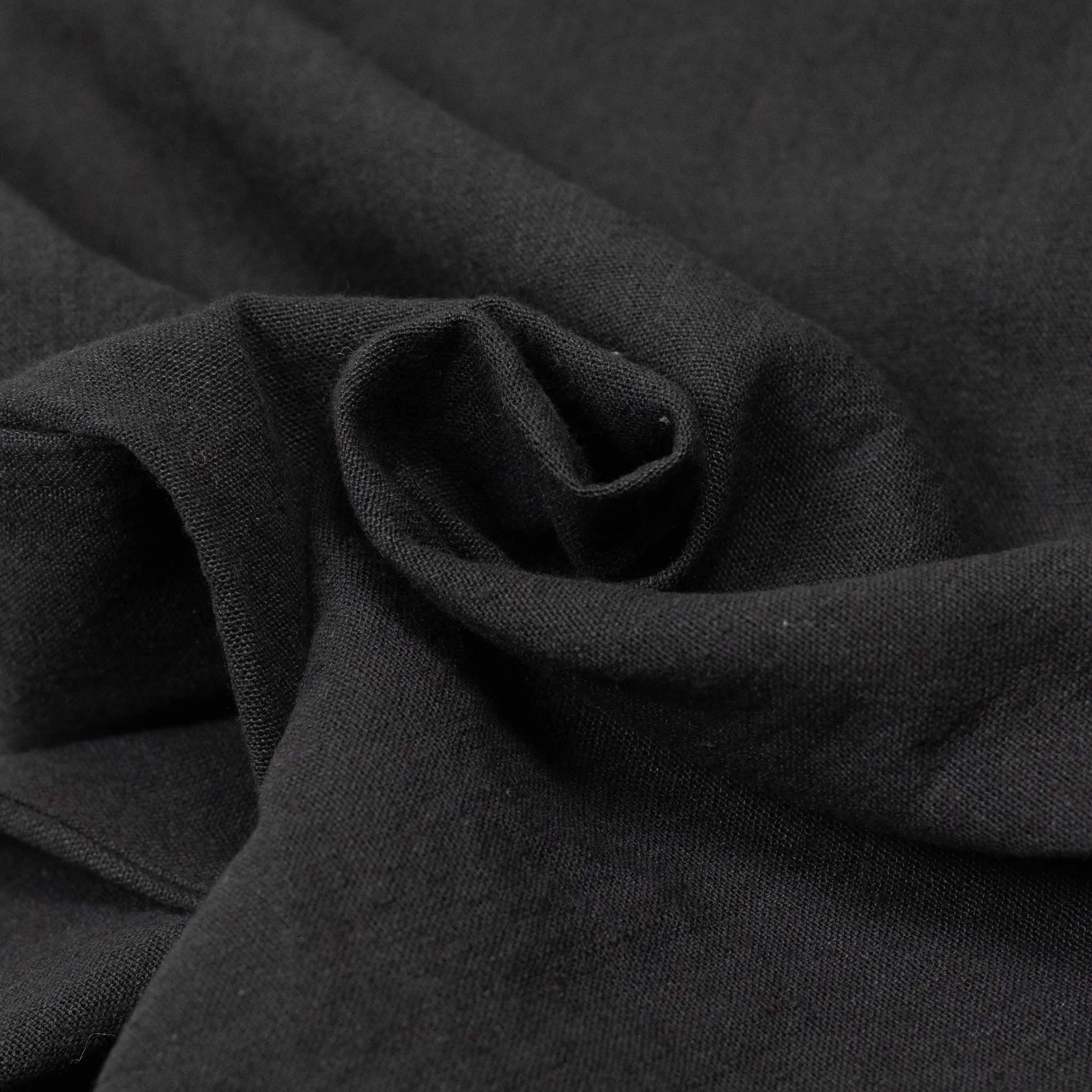 Riding pants in black linen