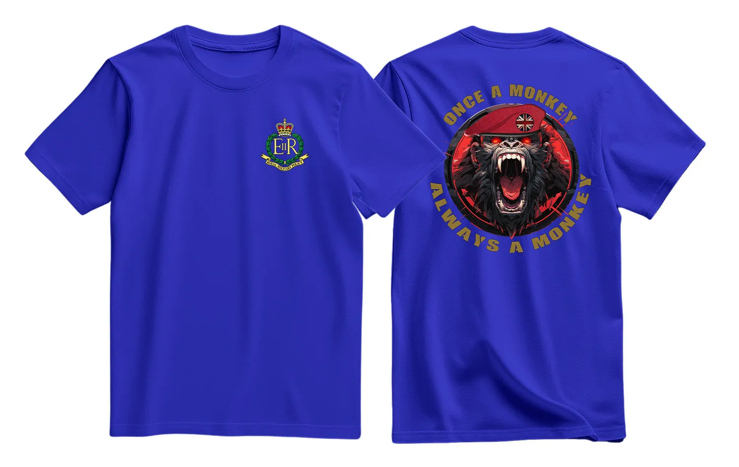 RMP Once a Monkey Double Print T-Shirt