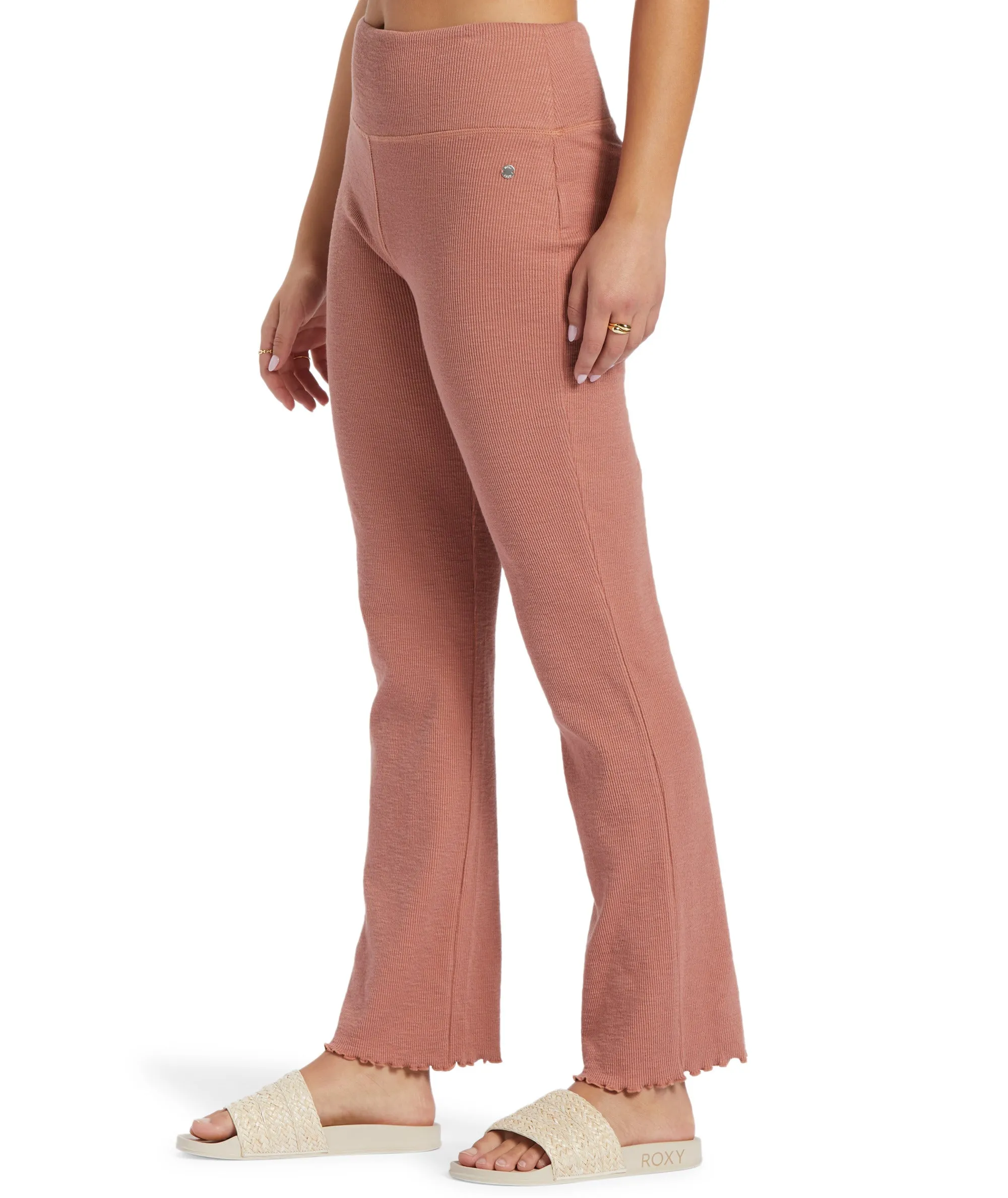 Roxy Zuma Knit Pants-Cedar Wood