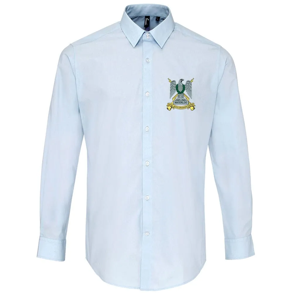 Royal Scots Dragoon Guards Embroidered Long Sleeve Oxford Shirt