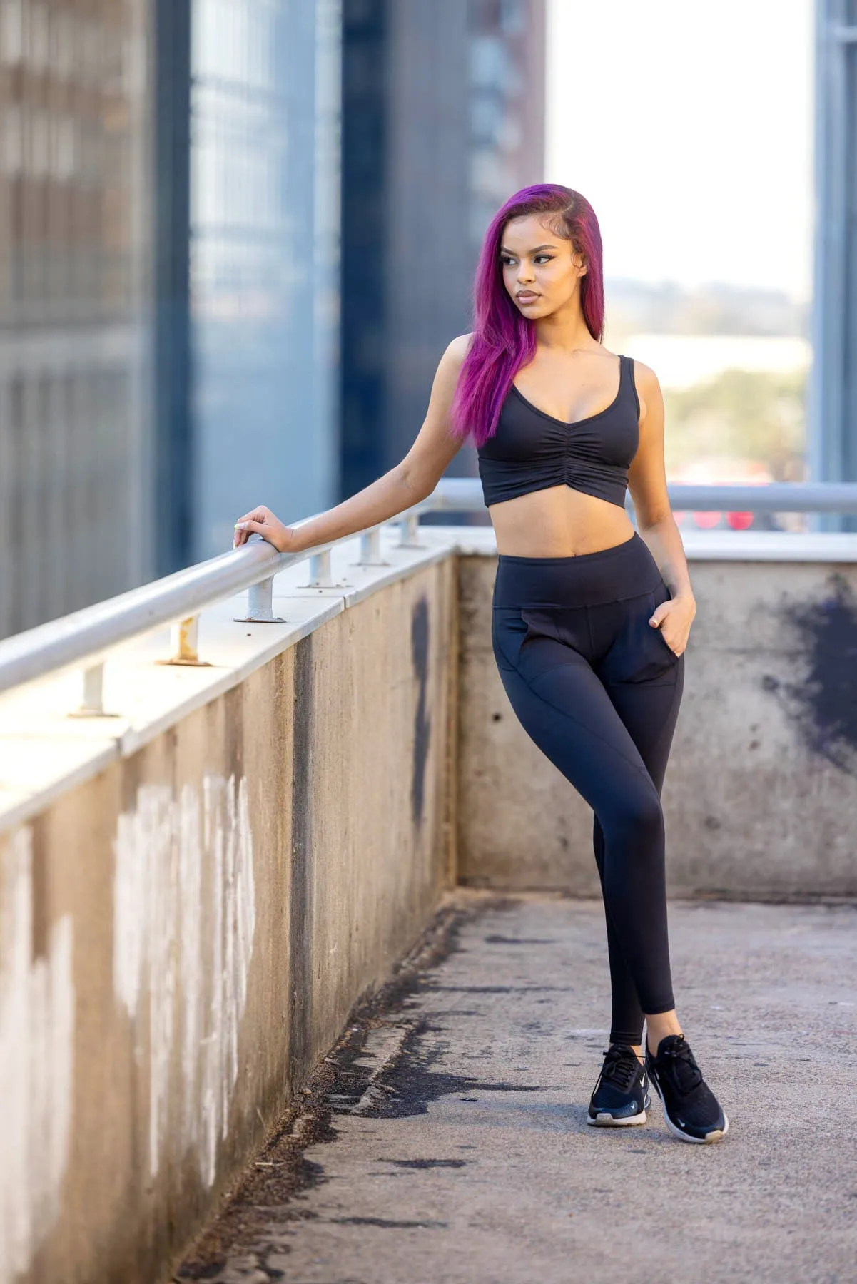 Ruched Legging Set
