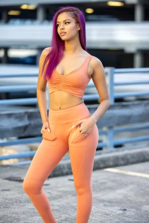 Ruched Legging Set