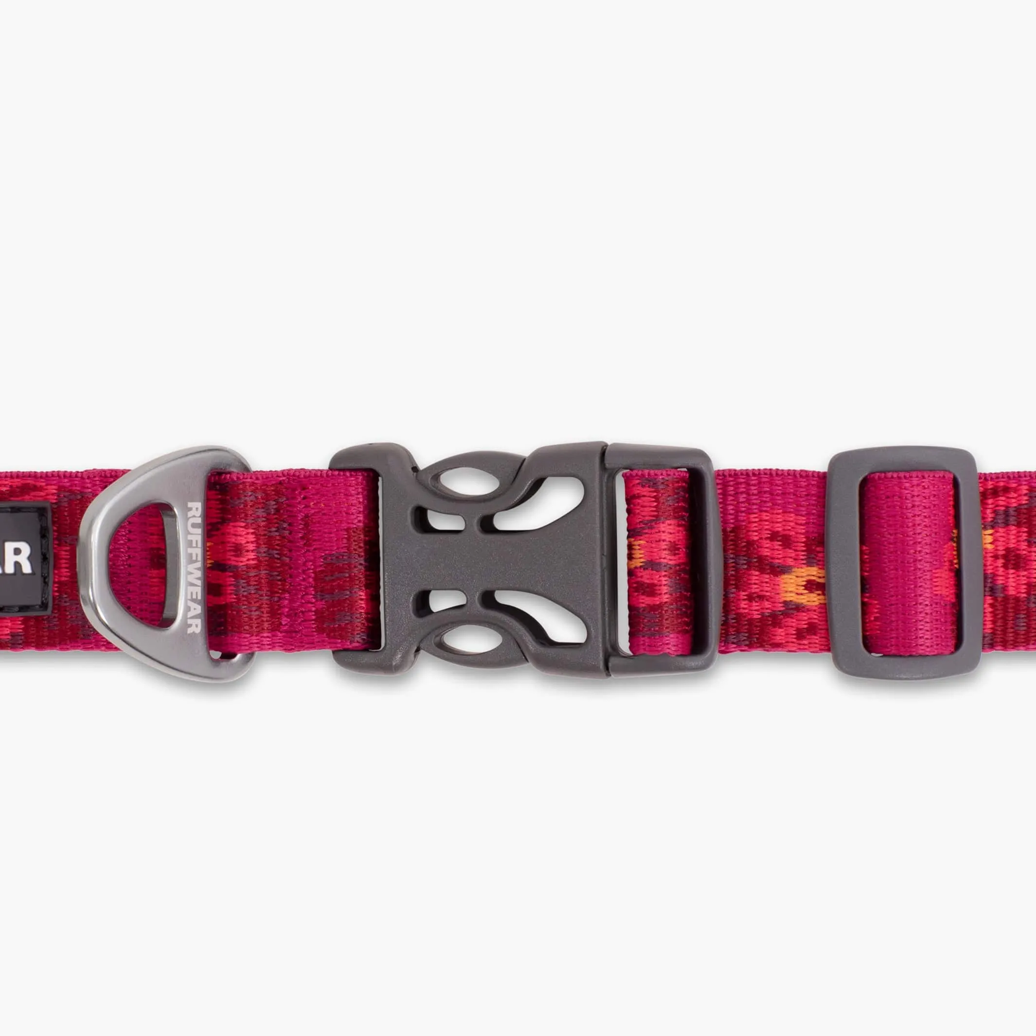 Ruffwear Flat Out Alpenglow Burst Dog Collar – Durable Comfort for Active Dogs