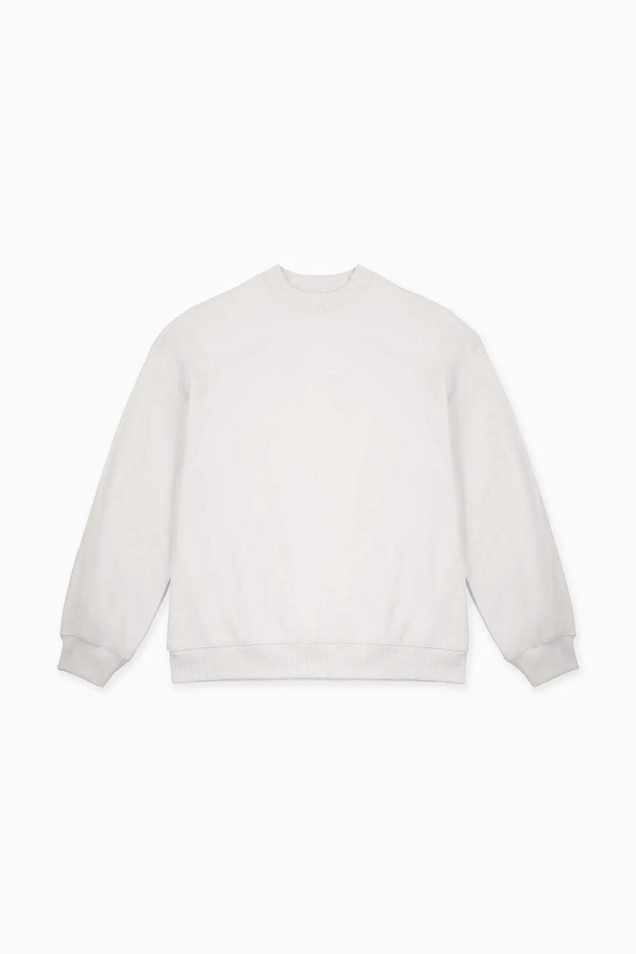 S2J029MI  High Neck Oversized Sweatshirt