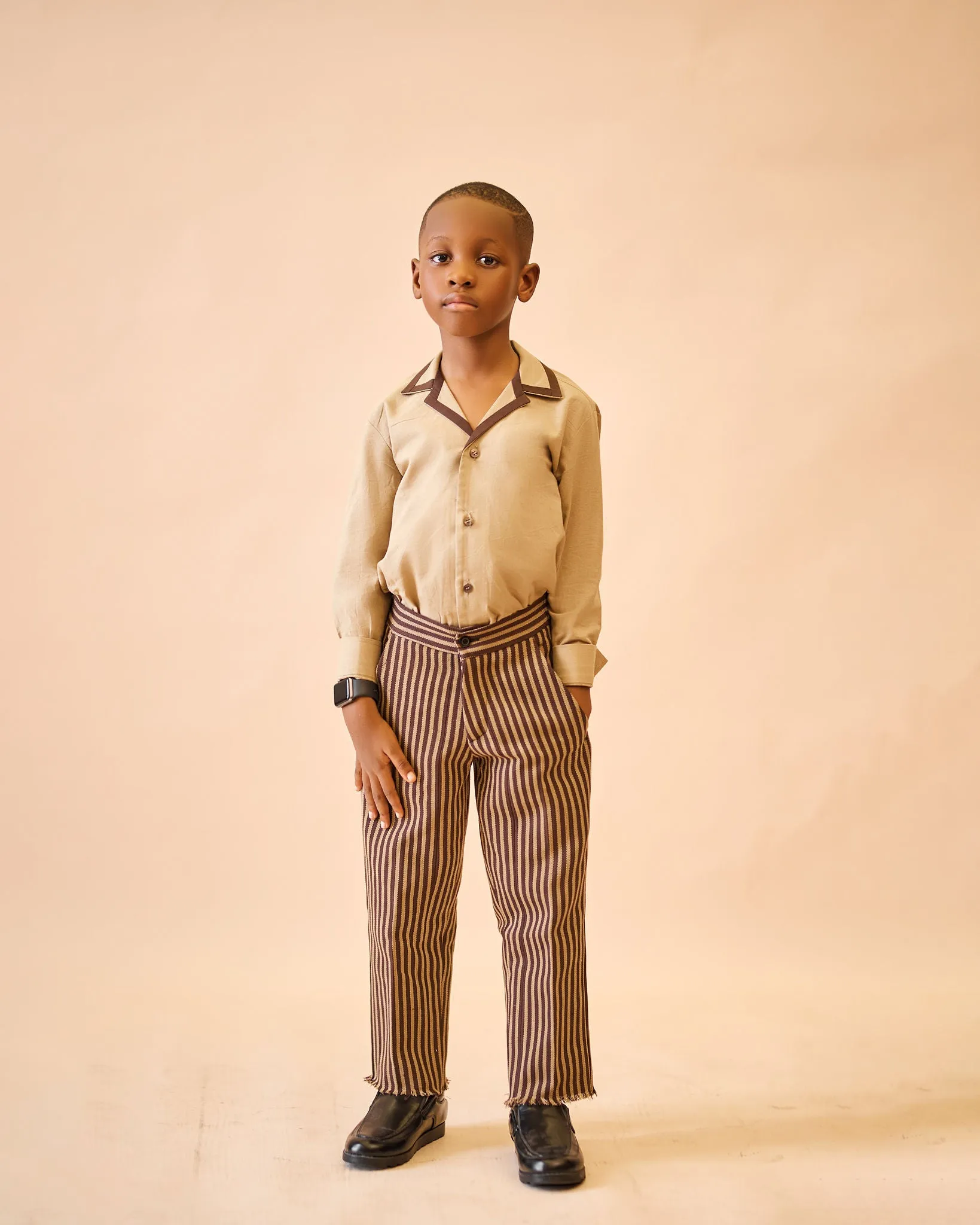 Safari Shirt x Aso Oke Pant
