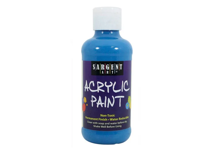 SARGENT Neon Acrylic 8oz Blue