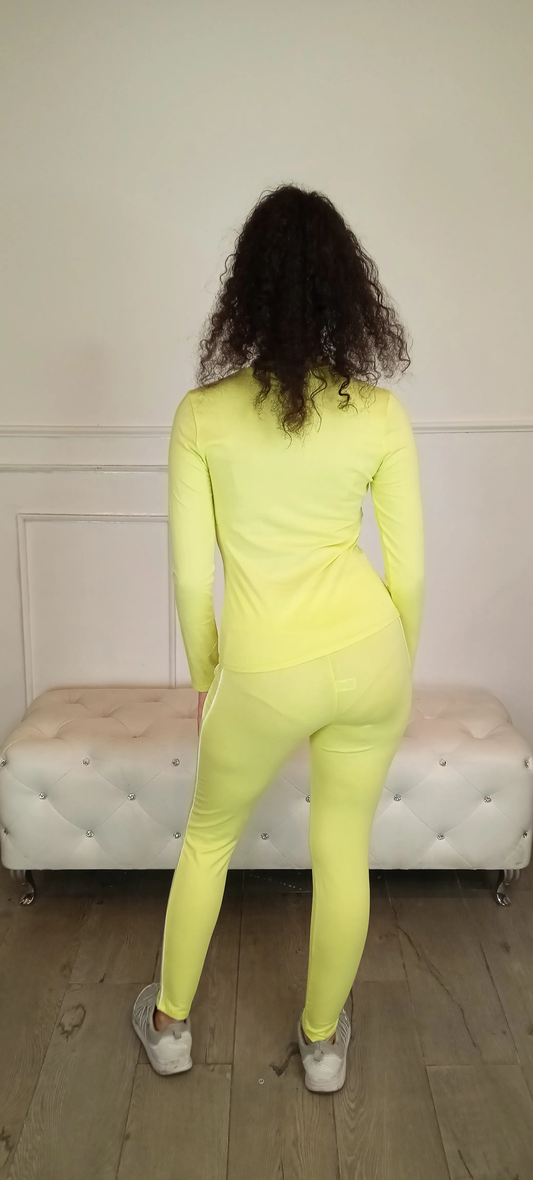 SAY HI Pistachio Long Sleeve Top and Pants Set