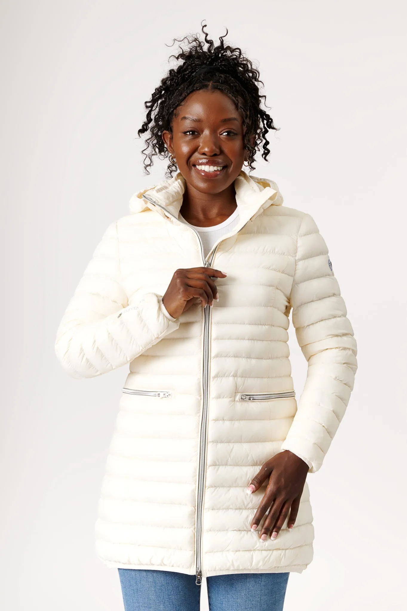 Shannon Vegan Down Coat | Off White