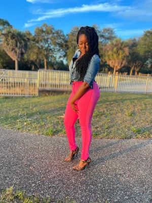 Shine Bright High Waist Pants
