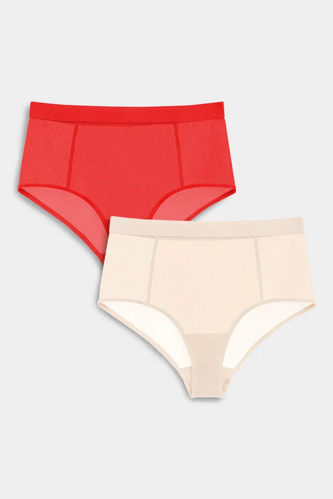 Sieve High-Waist Brief Custom 2-Pack