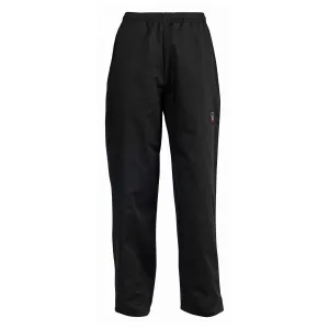 Signature Chef Relaxed Fit Unisex Newbury Chef Pants, Black, Medium (Winco UNF-2KM)