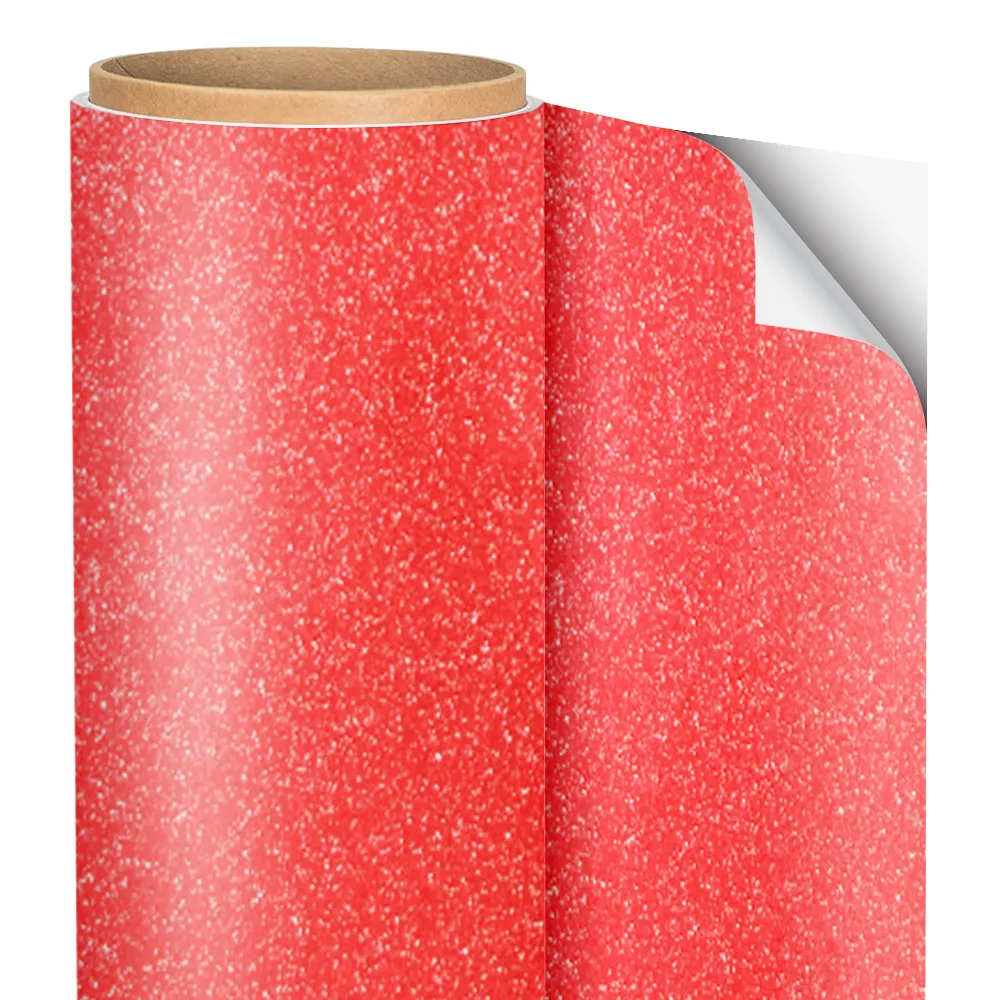 Siser EasyPSV Glitter Permanent Adhesive Sticker Vinyl - 12" x 10 Yards