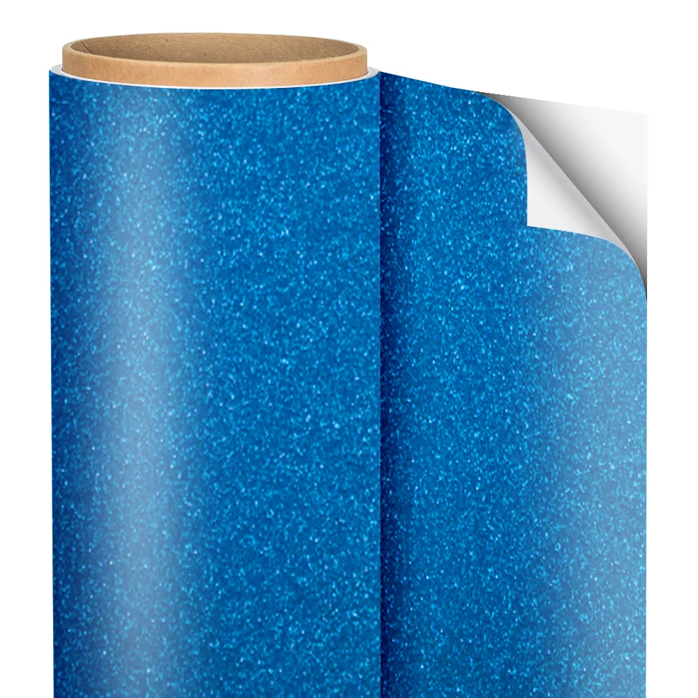 Siser EasyPSV Glitter Permanent Adhesive Sticker Vinyl - 12" x 10 Yards