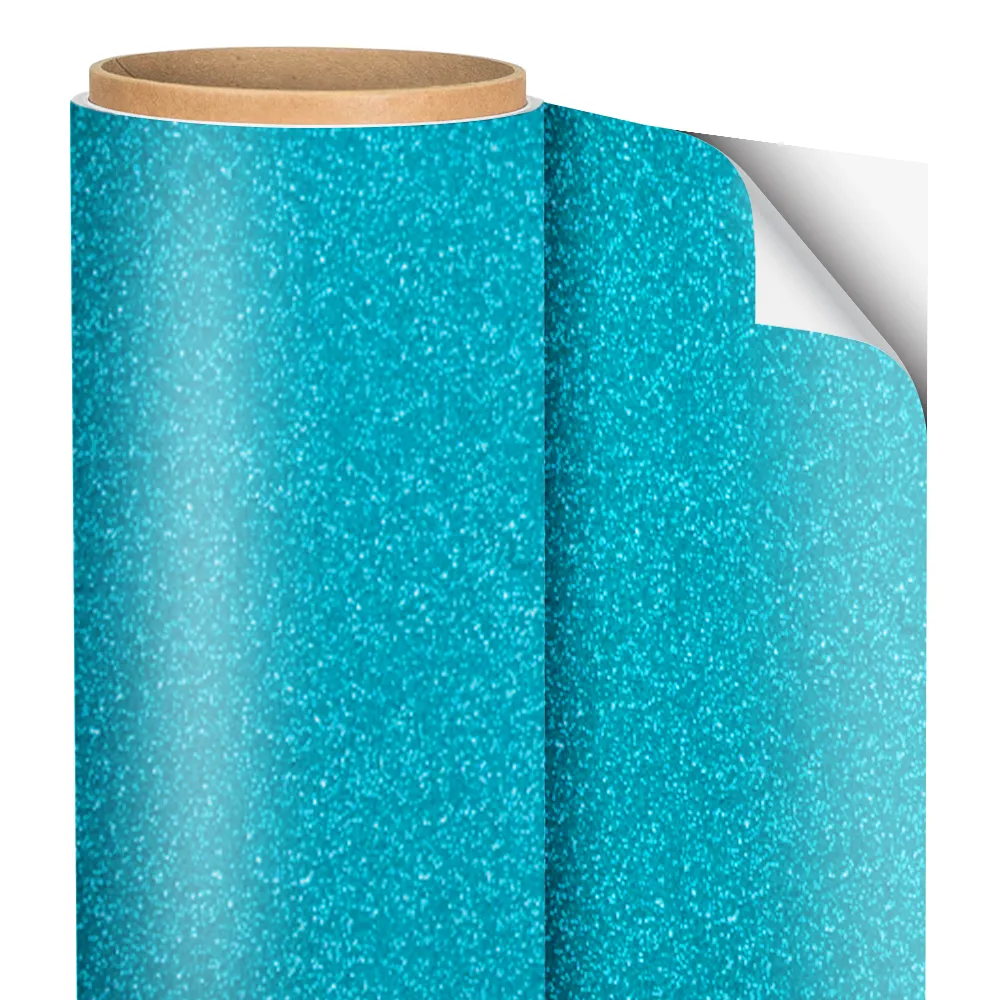 Siser EasyPSV Glitter Permanent Adhesive Sticker Vinyl - 12" x 10 Yards