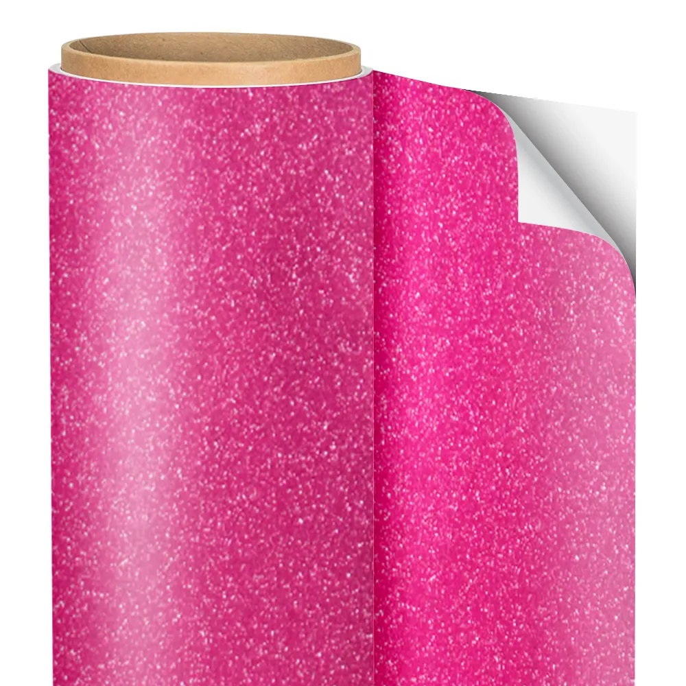 Siser EasyPSV Glitter Permanent Adhesive Sticker Vinyl - 12" x 10 Yards